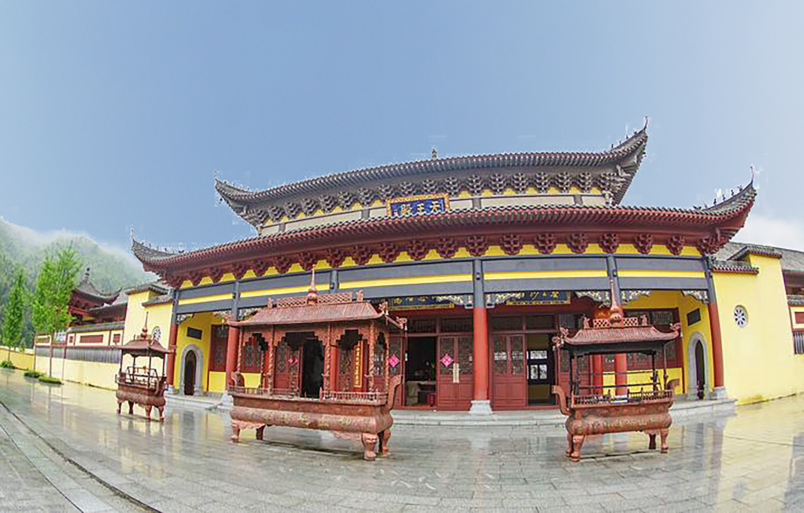 宜春仰山栖隐寺发源地,宜春仰山寺