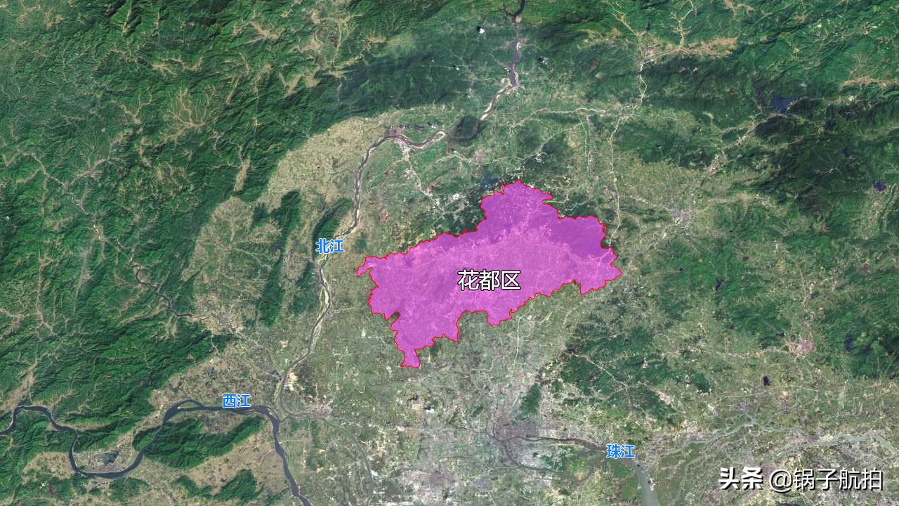 广州市十三区地图,广州地图2021高清图