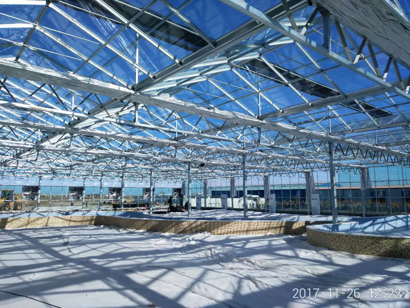 简易连栋温室大棚一亩地多少钱,河北连栋温室大棚一亩地多少钱