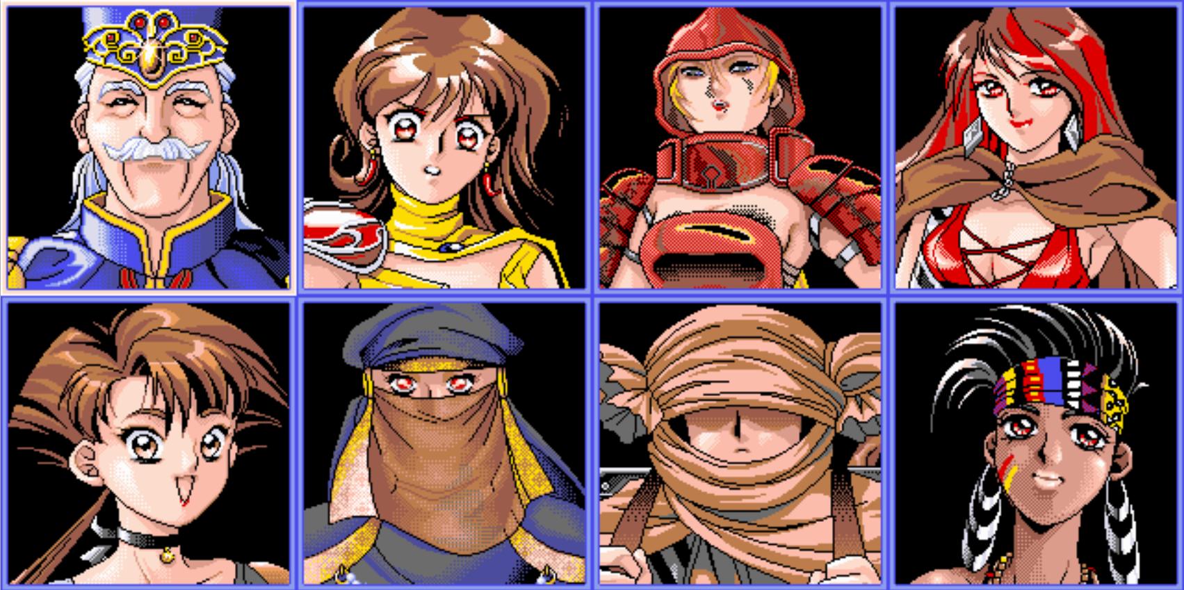 经典的美少女游戏,盘点游戏中的漂亮小姐姐