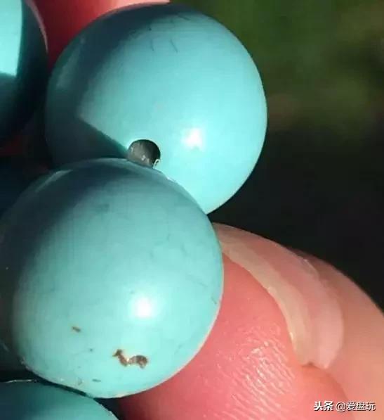 美国天然绿松石真品,美国老料绿松石