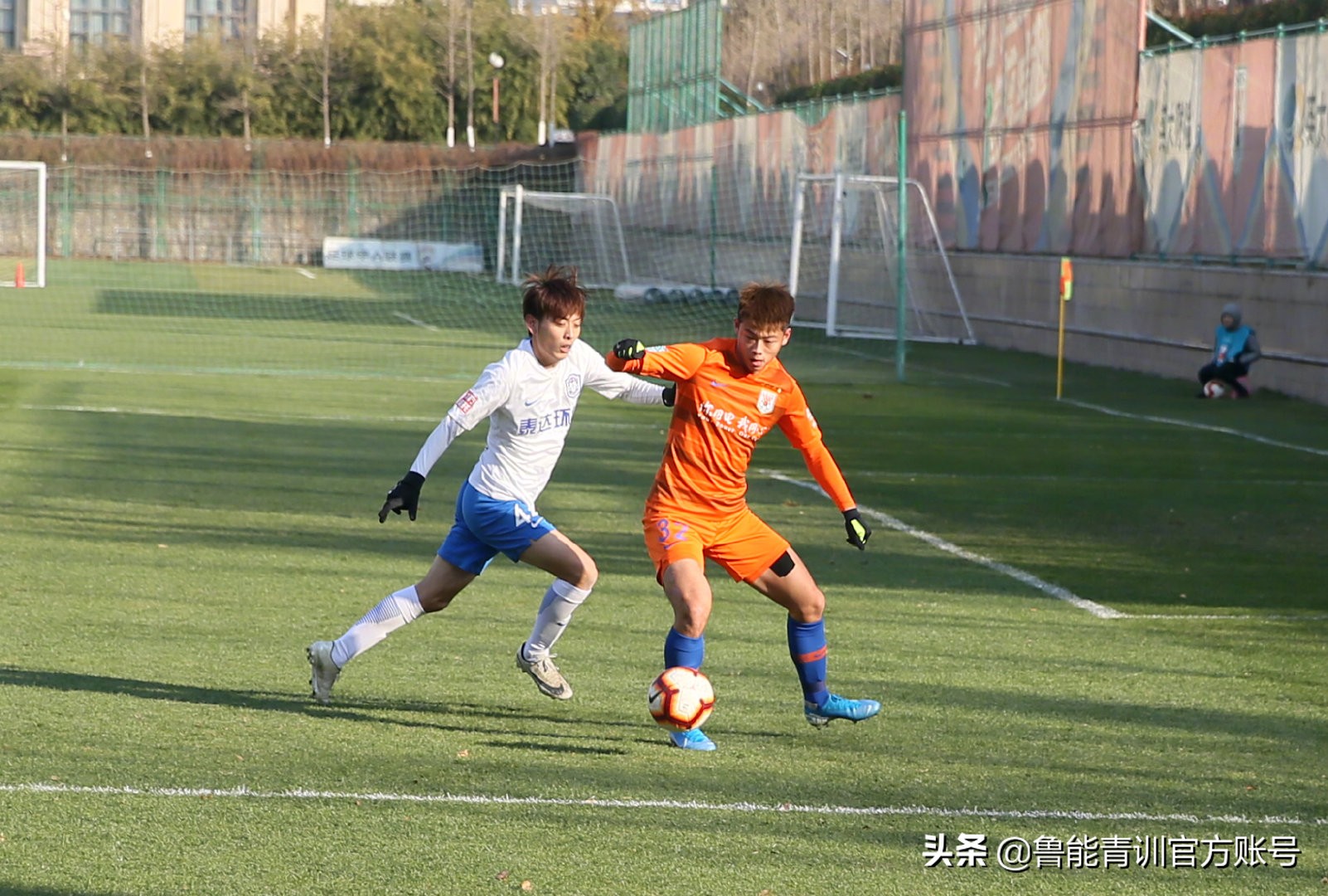 鲁能青训刘愚完整视频,鲁能小将刘愚进球视频