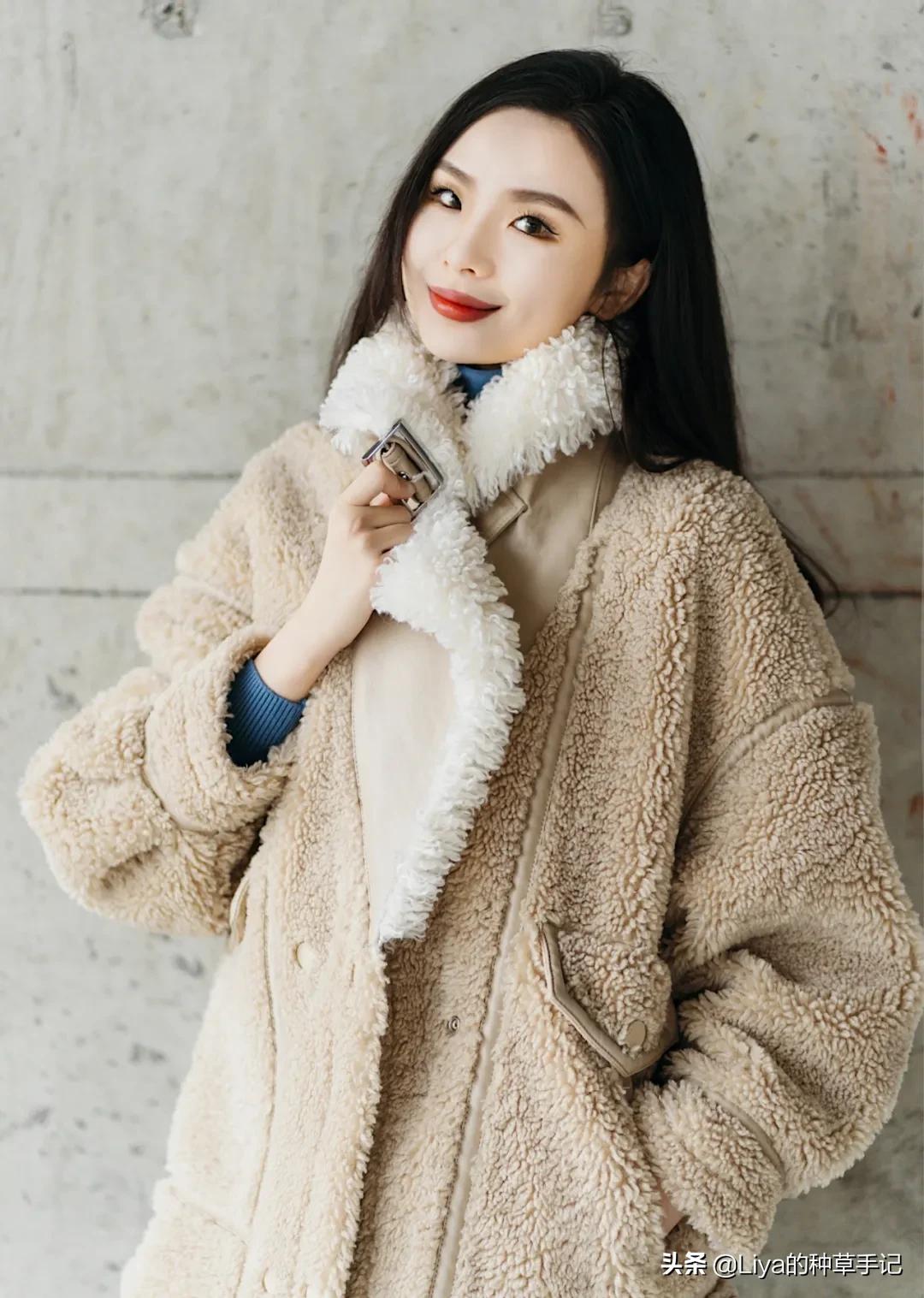 现在流行的羊羔毛外套,今年流行羊羔毛外套