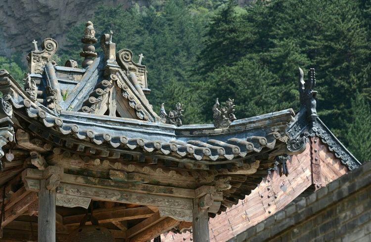 乡村古寺庙,五一家乡山顶寺庙一游