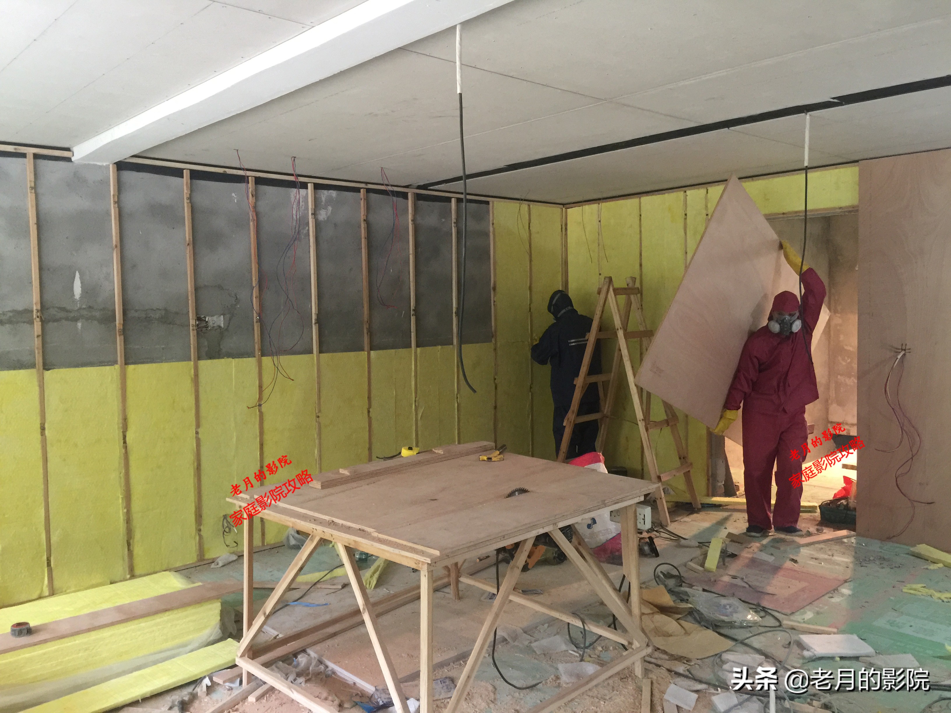 事业成功的奖励——家庭影院!朋友的影院组成记