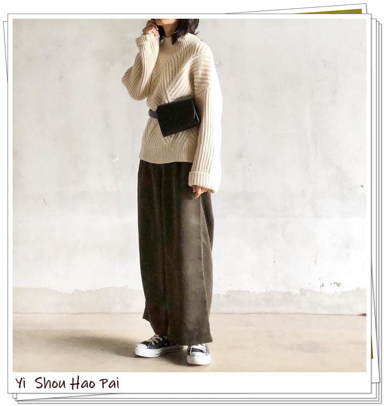 日本灯芯绒裤子,还在穿过时的牛仔裤