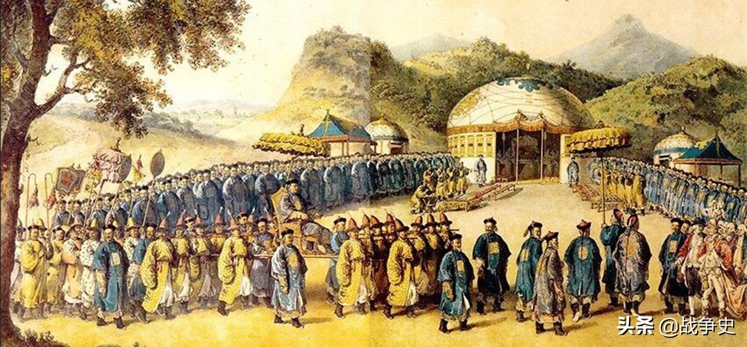 *片鸦**战争的诡异战役，双方都有大炮，英国人用火炮，大清朝放老虎