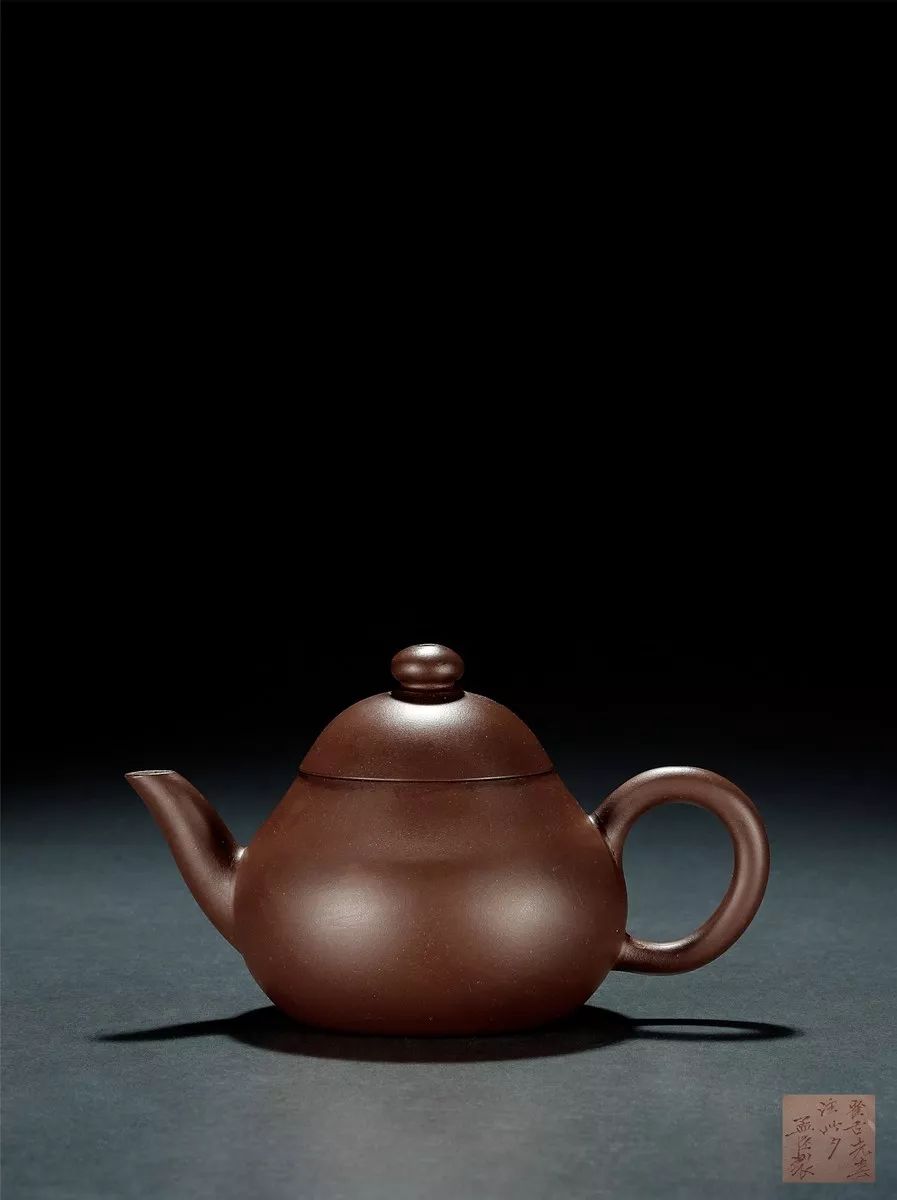 陈鸣远松鼠柿子壶,陈鸣远真品紫砂笋形茶壶拍卖价