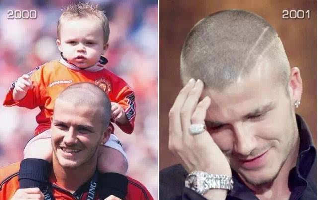 贝克汉姆最新发型,贝克汉姆发型大背头