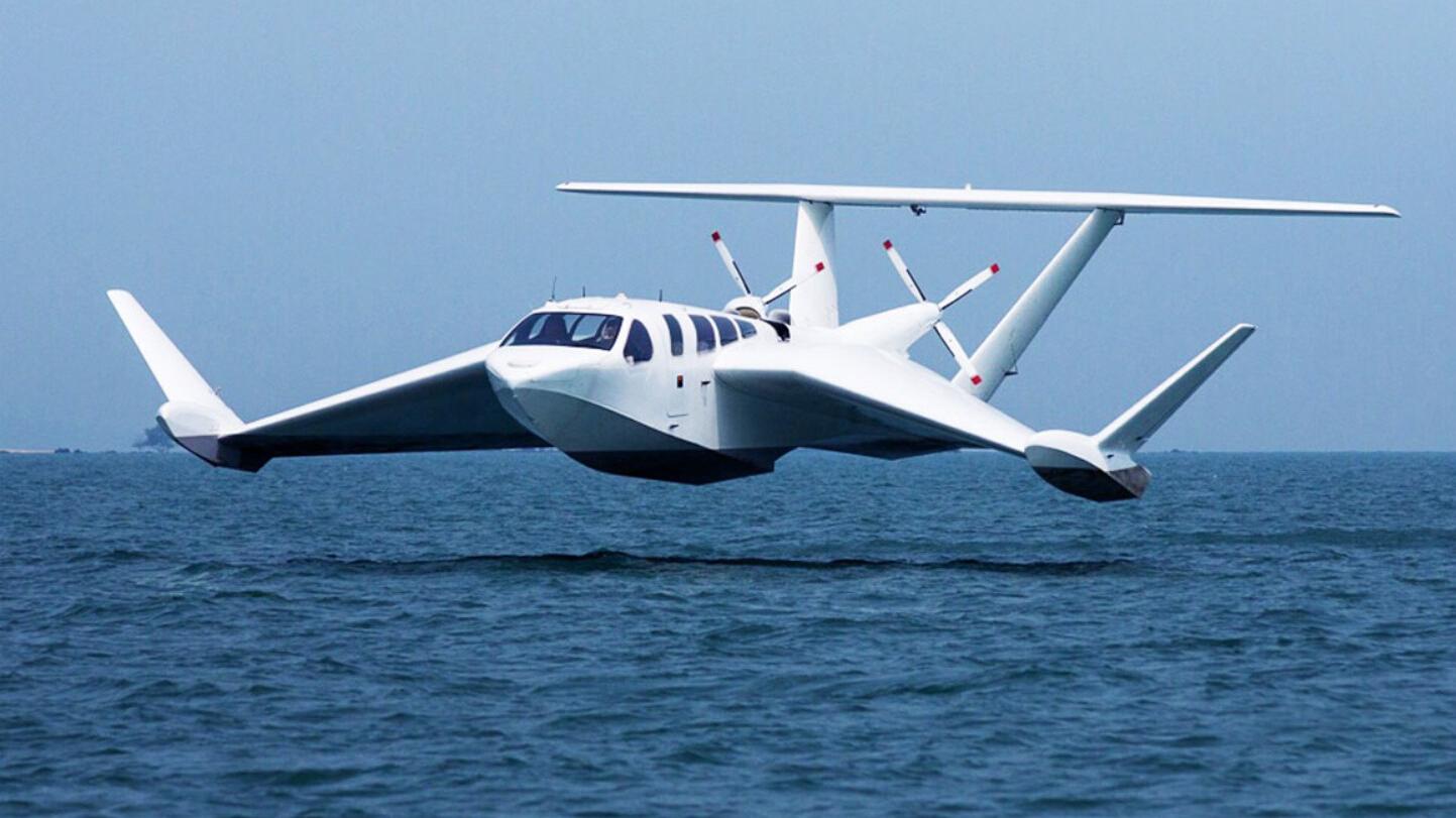 两栖舰起降无人机,地效飞行器能在水下航行吗