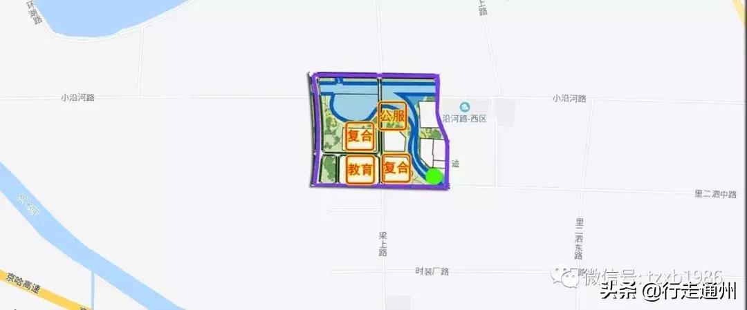 通州最新规划四组团,最新通州高层规划图