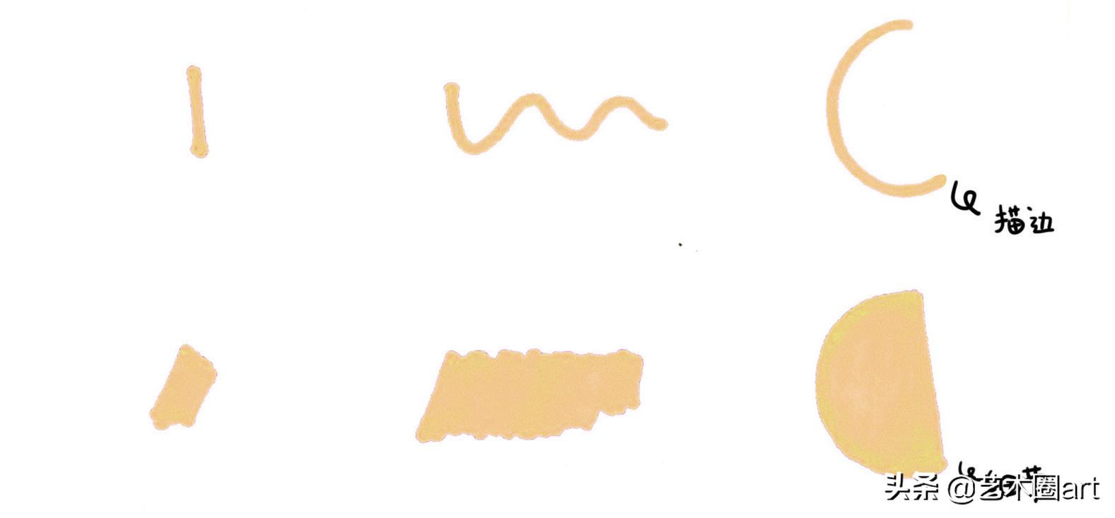 呆萌少女可爱简笔画手账教程,二次元少女古风简笔画手账