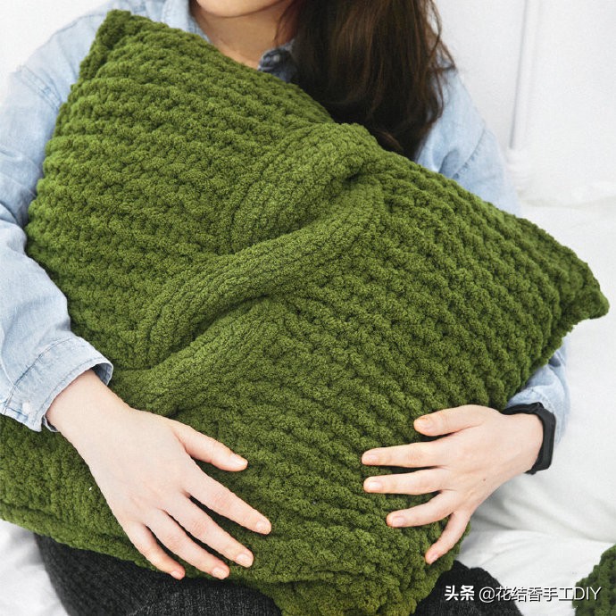 手工多彩毛线毛衣编织全部教程,彩虹线织什么花样毛衣好看