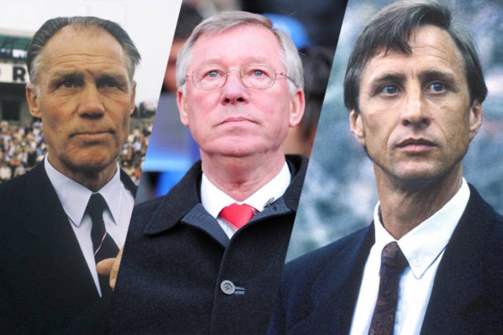 全攻全守教父领衔足球史教练TOP50瓜帅现役最佳齐达内高于温格