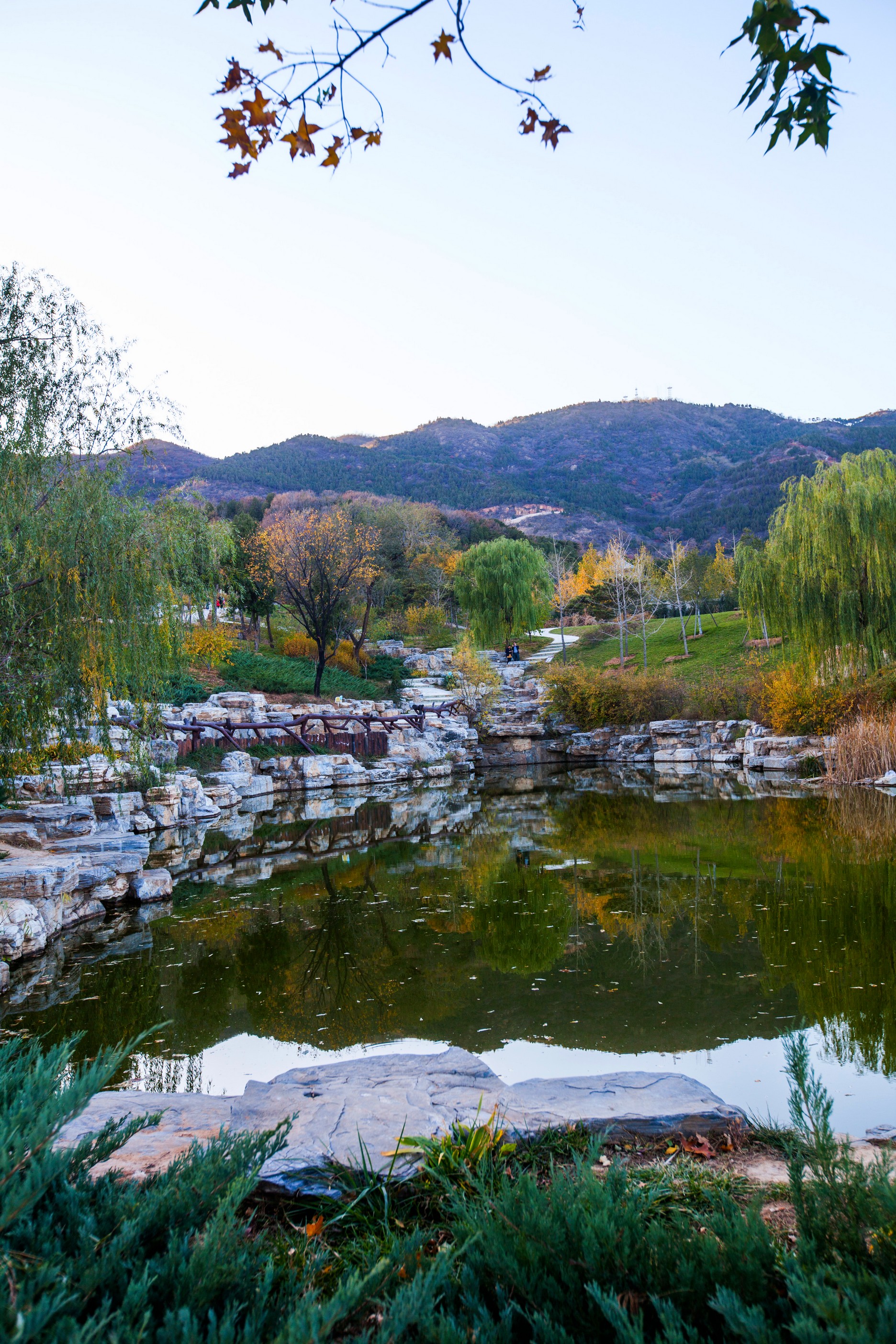 北京西山国家森林公园满满的禅意,深秋的北京西山国家森林公园