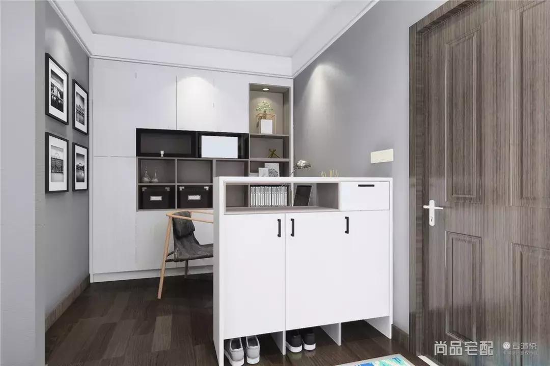 玄关不吊顶怎么处理好看,高端入门玄关设计攻略