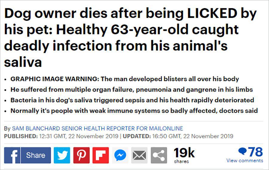 手有伤口被狗舔了会感染狂犬病吗,被狗舔了会有什么风险