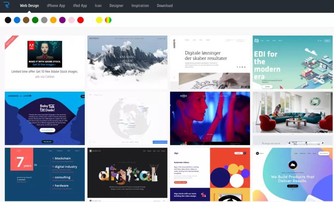 除了behance还有哪些设计网站,behance设计官网打不开