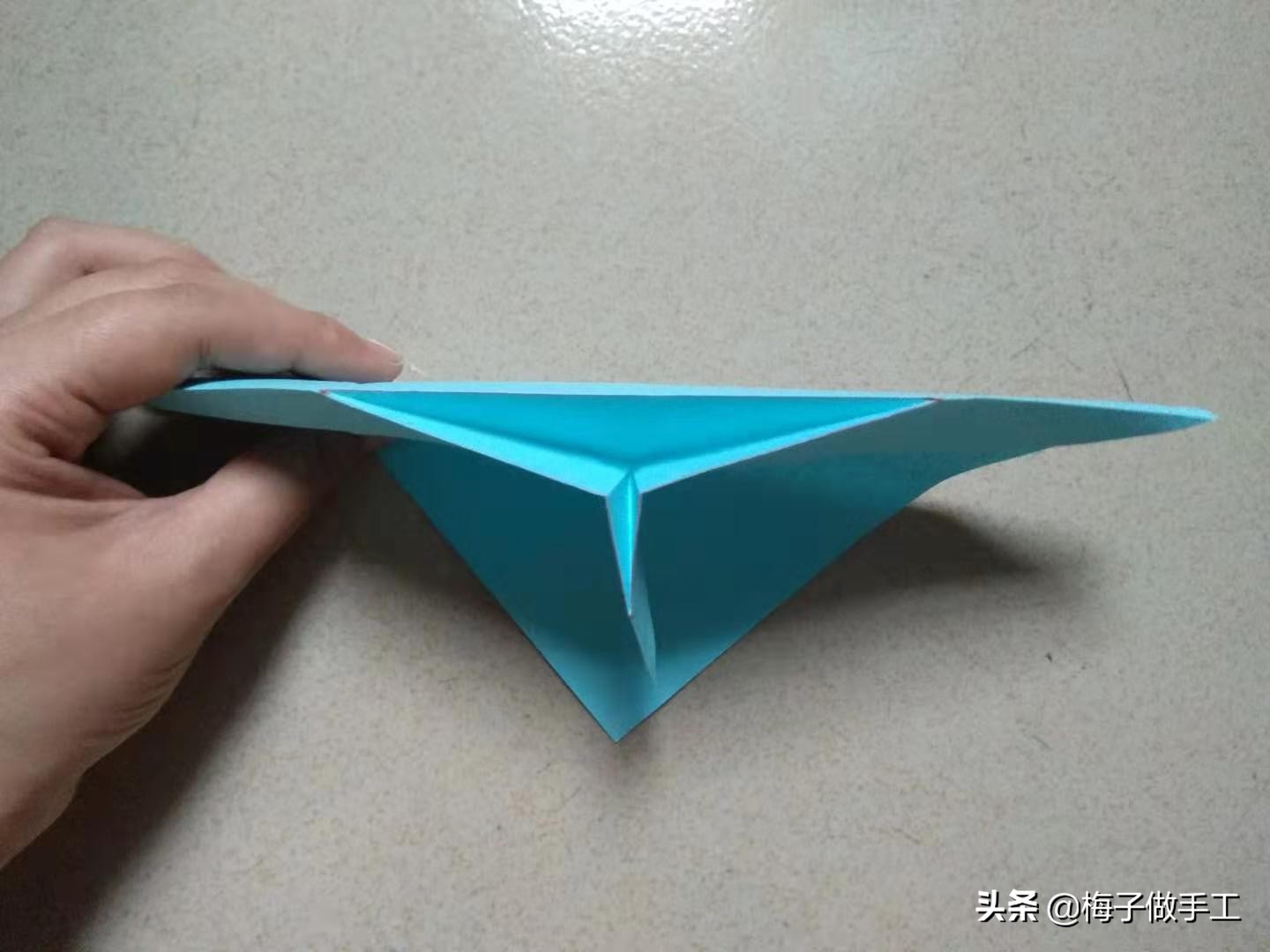儿童手工折纸简单3-5岁宝剑,儿童手工折纸宝剑简单版慢教程