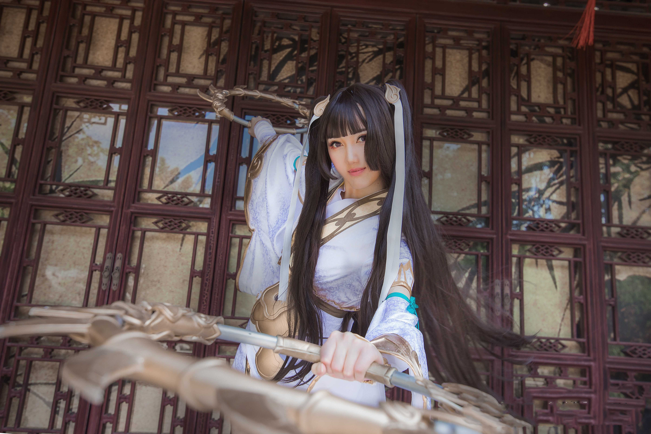 天涯明月刀白衣公子羽cos,天涯明月刀cosplay太白