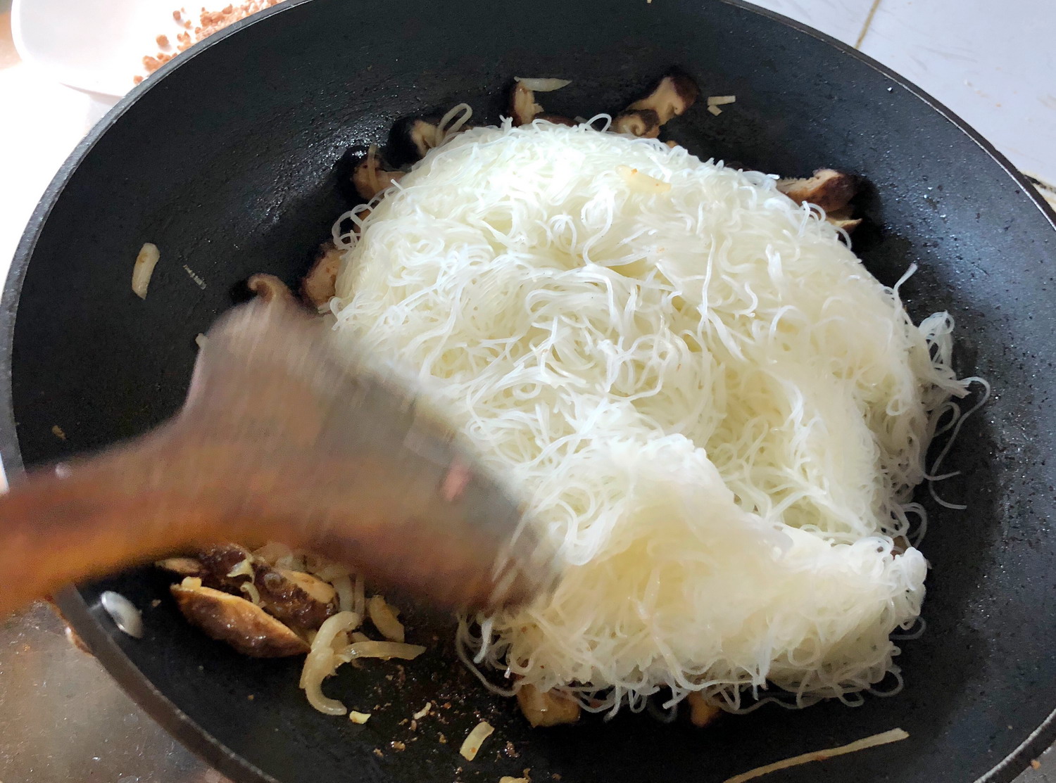 台湾炒米粉,台湾街头美食炒米粉