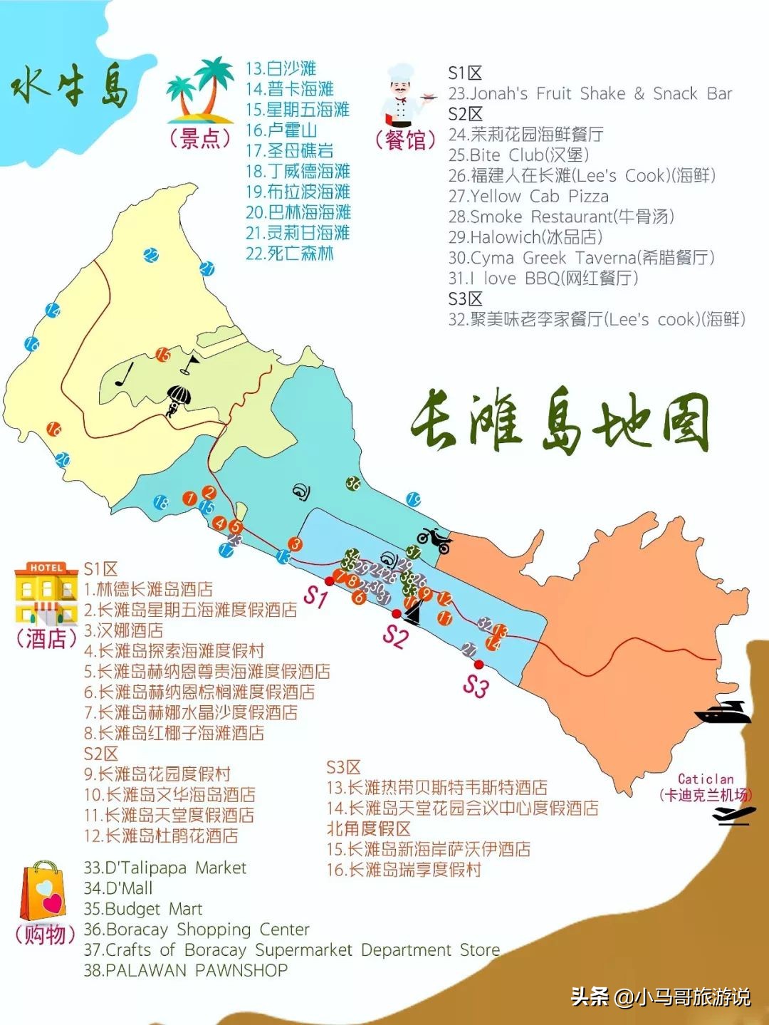 长滩岛世界最美白沙滩,长滩岛探索海滩度假村攻略