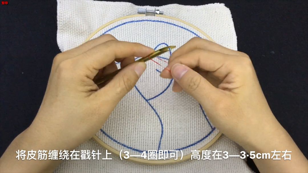 diy刺绣小图案戳戳绣,刺绣文化戳戳绣