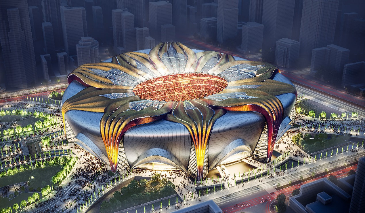 广州恒大足球场和广州足球公园,广州恒大足球场比较