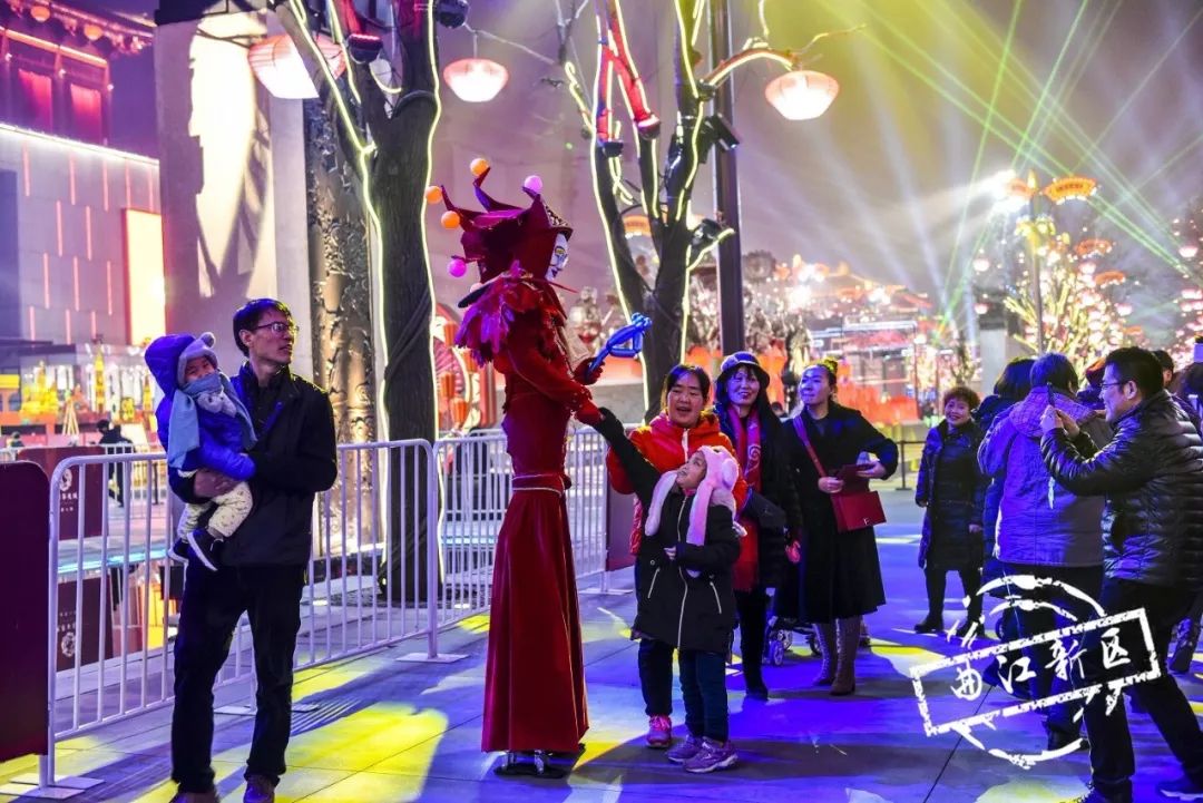 西安曲江新区大唐不夜城,大唐不夜城新春民俗文化庙会