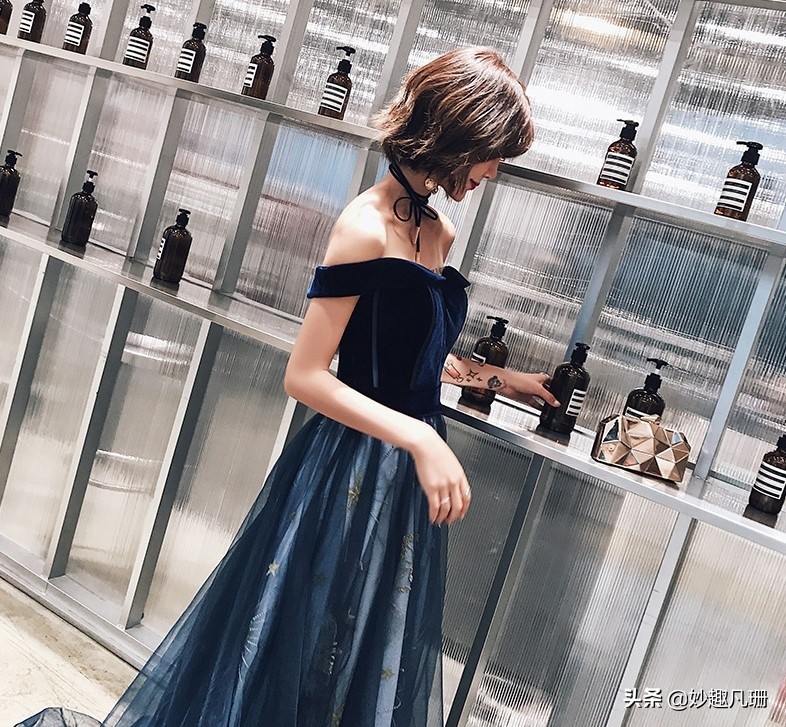 高端年会气质礼服推荐高级感,华丽设计感年会时尚轻奢高级礼服