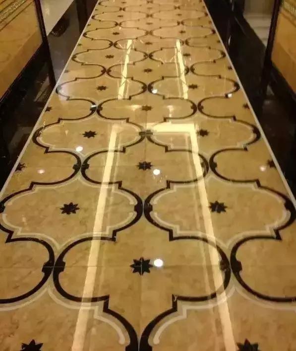 立体拼花、圆弧板拼花和马赛克拼花工艺流程