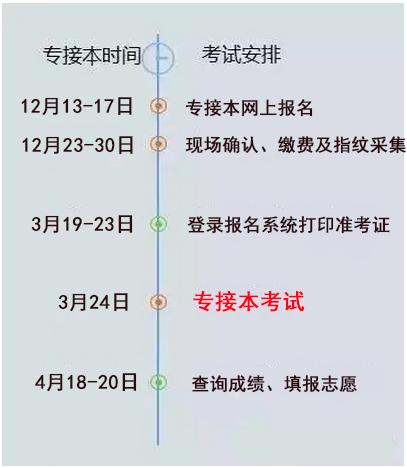 专接本报考流程,专接本报名规则