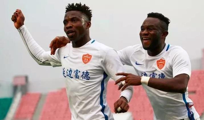 延边队五名外援,延边队2015年外援