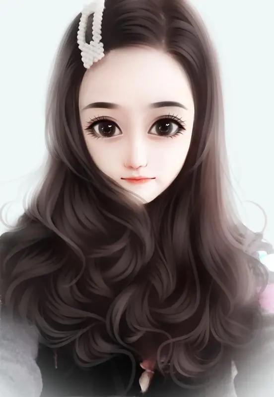 微信头像芭比公主,女孩子微信头像有个小孩