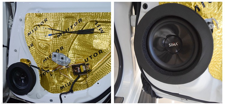 别克英朗汽车音响改装隔音降噪,别克英朗音响更换西安