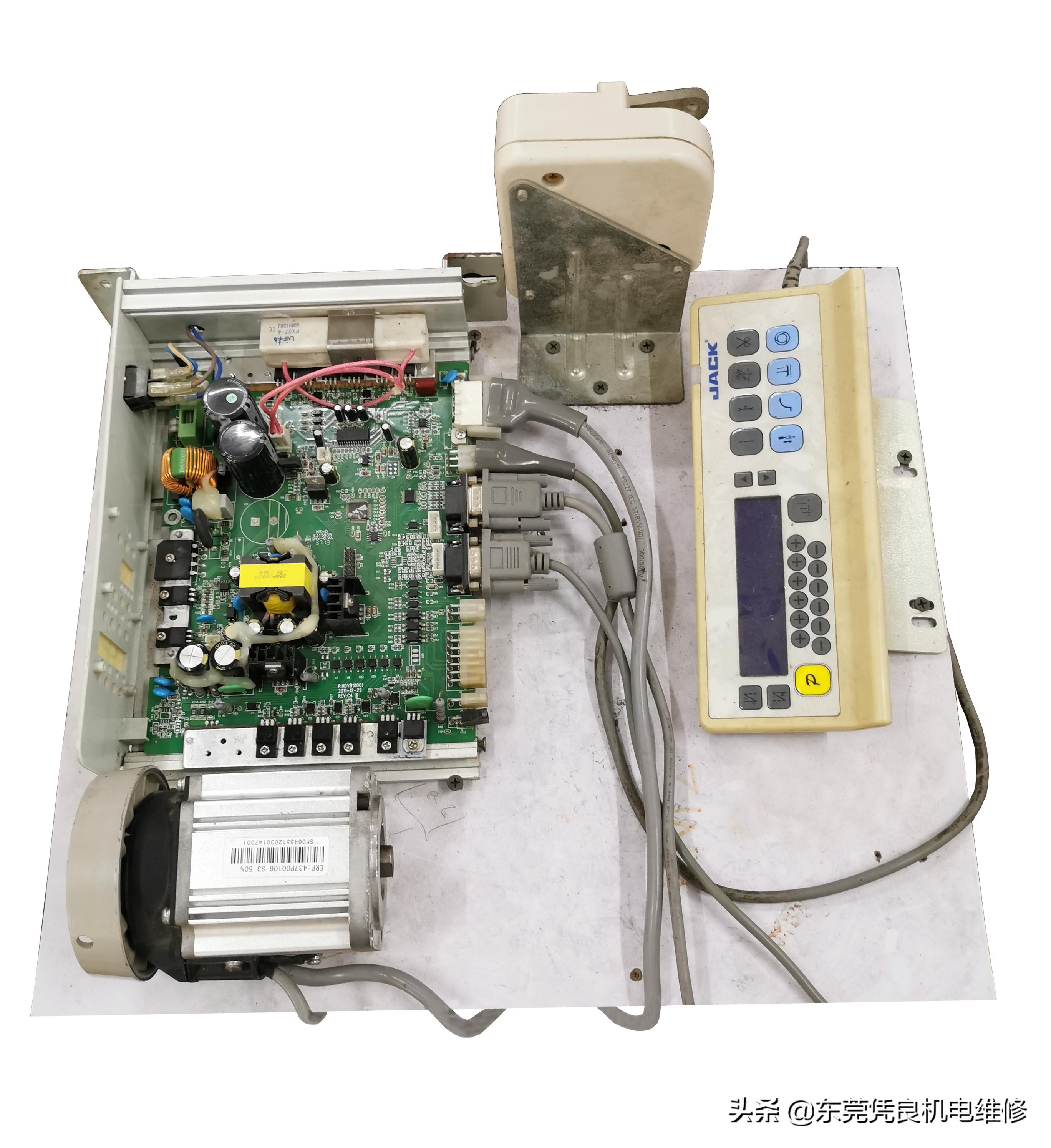 电脑数控缝纫机电路板维修方法,电脑缝纫机电控维修教程