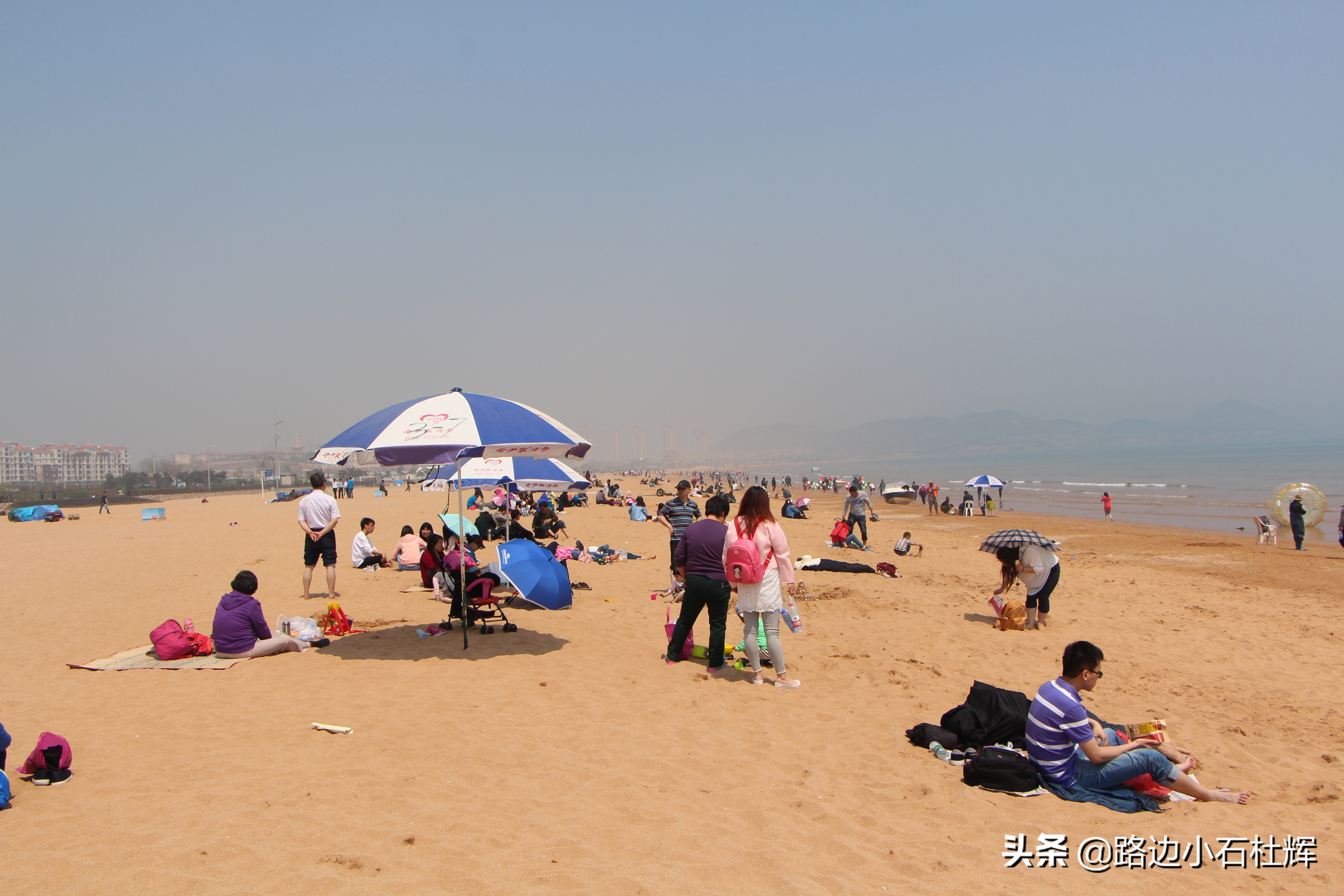 青岛黄岛记忆,青岛金沙滩景色图