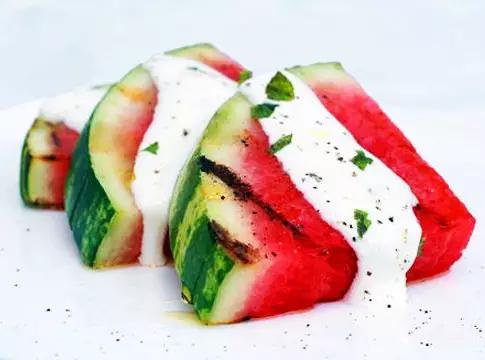 西瓜花切法大全,西瓜果盘的切法