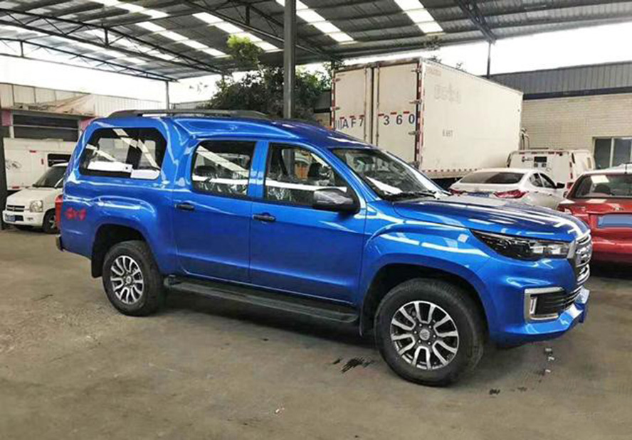 北汽福田全新大皮卡实车曝光,北汽福田皮卡车多少钱