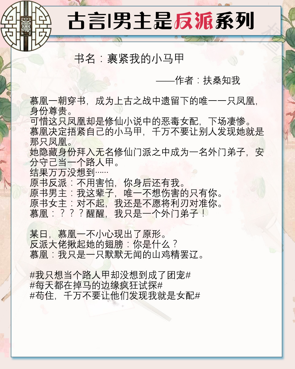 五本男主是反派言情文,男主是反派的修仙言情文推荐