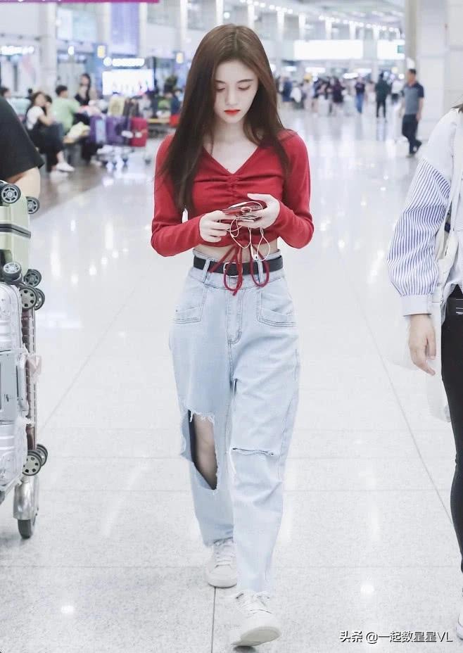 鞠婧祎的长筒袜,鞠婧祎的白色长袜