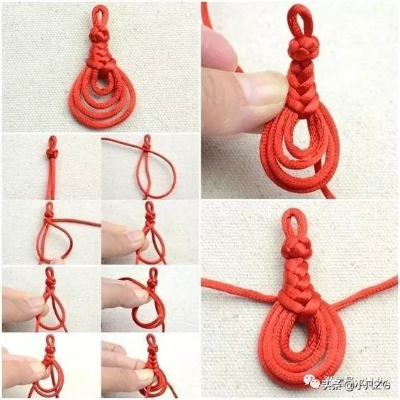 浓浓中国风！绳艺手工怎么少的了中国结？（绳艺教程合集）