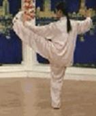 24式太极拳背向带口令慢动作教学,邱慧芳24式太极拳教学视频完整版