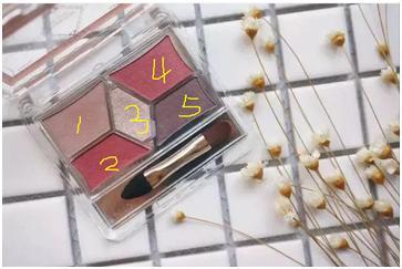 可以轻松搞定全妆的傻瓜式眼影盘,眼影教程日常化妆眼影盘