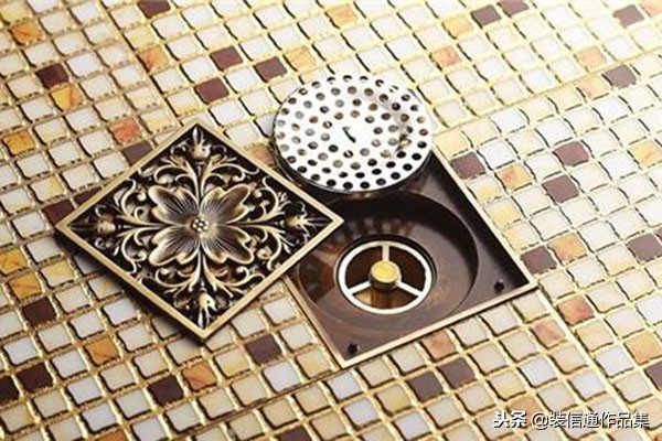卫生间地漏安装有几种,卫生间安装地漏的最佳位置