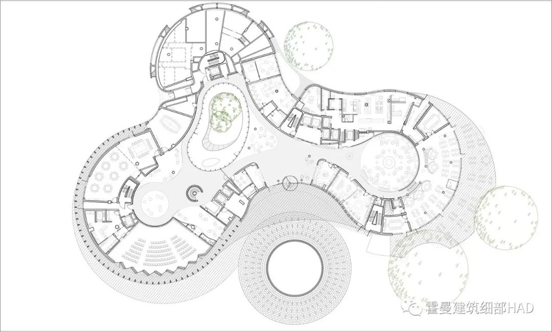 建筑视界|汉堡丰特奈酒店：行云流水，寻求多样化共享空间