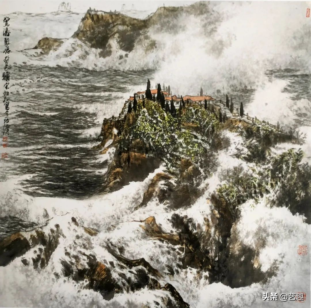 江南情韵书法作品欣赏,江南情韵书画作品