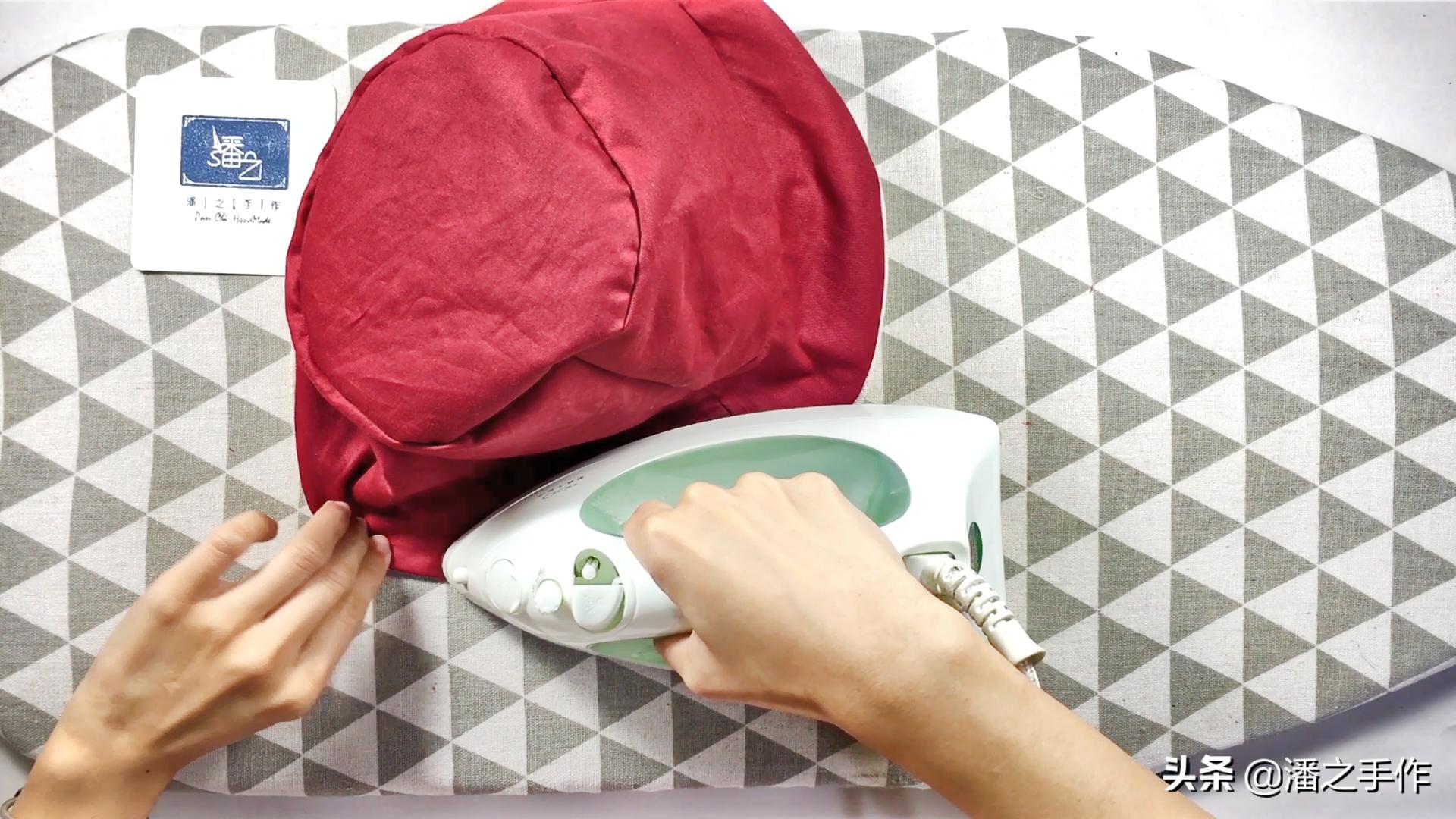 厚布料渔夫帽裁剪教程,用布料做渔夫帽的教程视频
