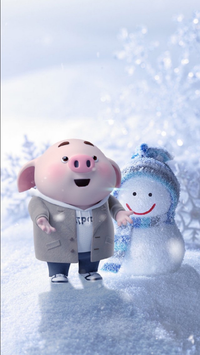 手机壁纸264期｜最近超火的小猪猪壁纸、高清手机壁纸
