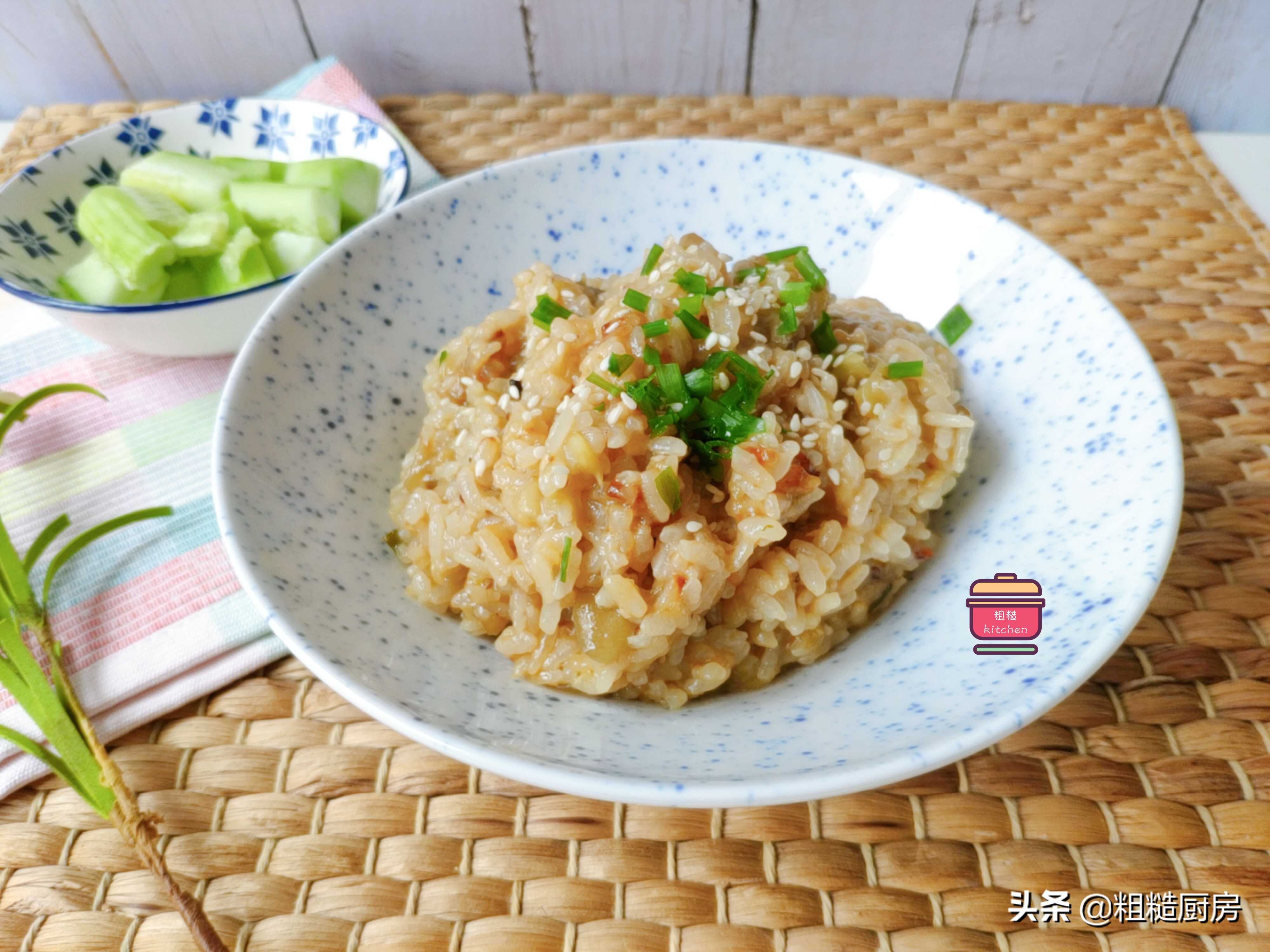 延吉茄子焖饭的做法,延边茄子饭最正宗的做法